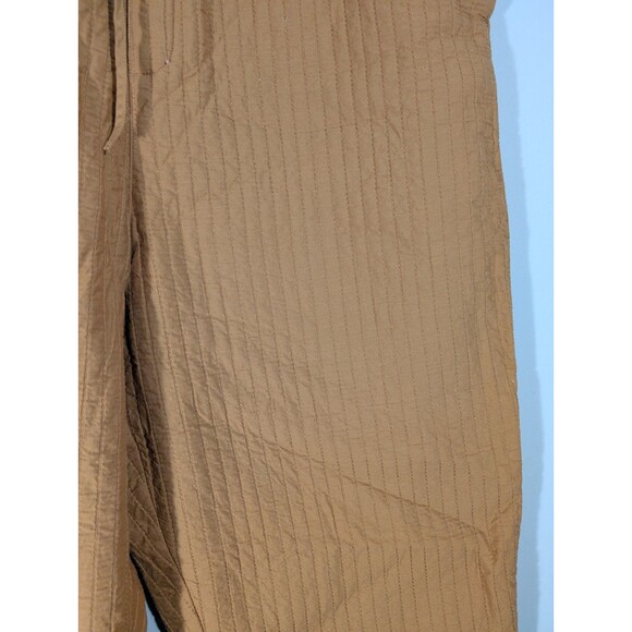 Madewell Womens Warm Hickory Quilted Pull On Tapered Pants Plus Sz XXL Lagenlook - Picture 6 of 9